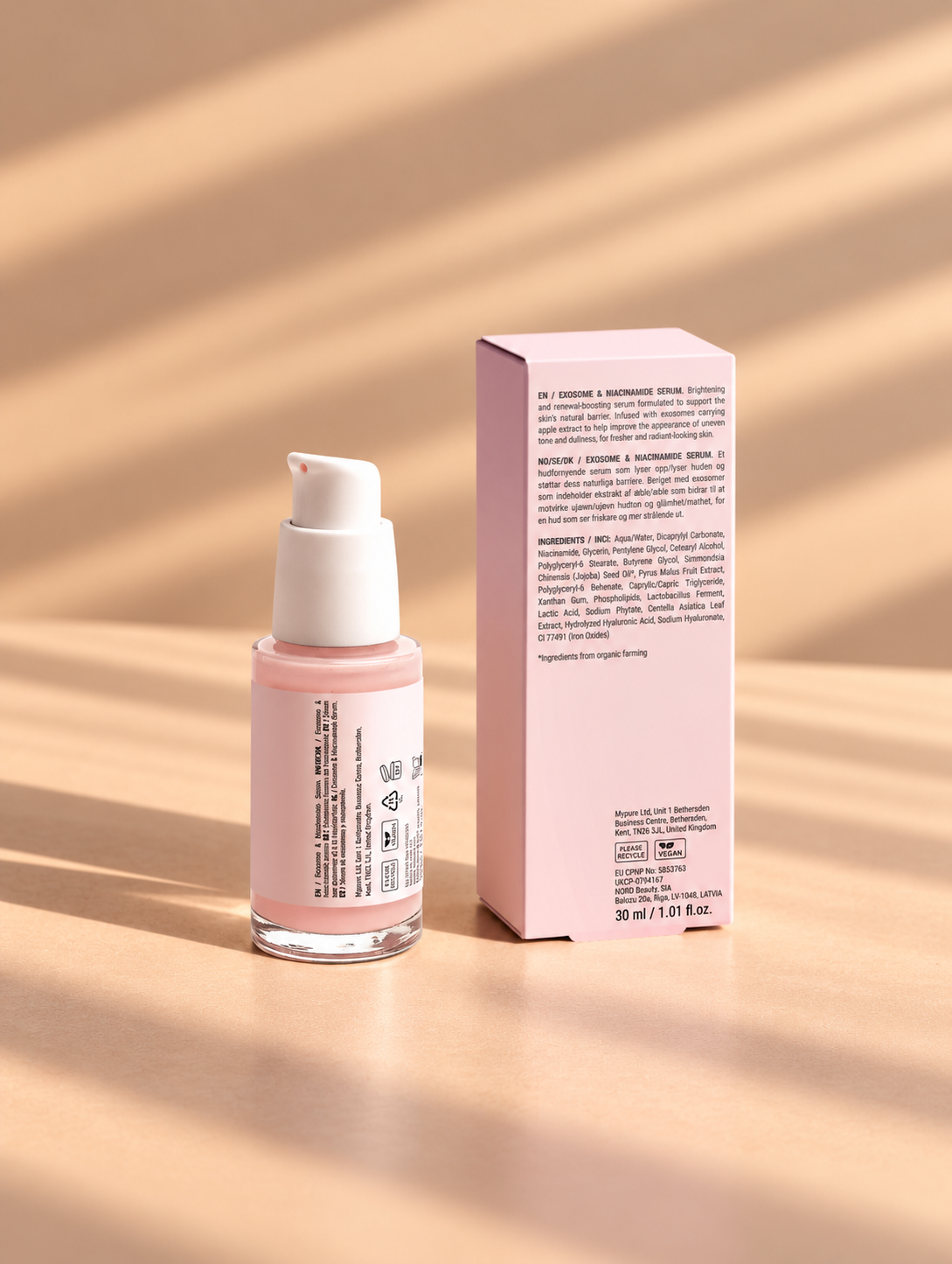 Glow & Renew                       Exosome + Niacinamide Serum
