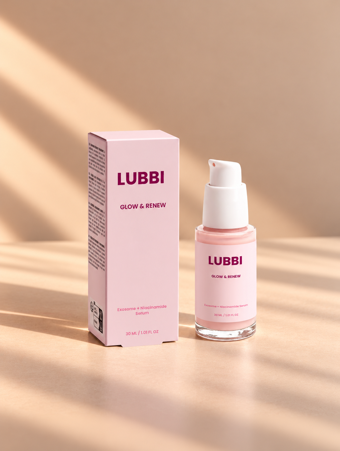 Glow & Renew                       Exosome + Niacinamide Serum